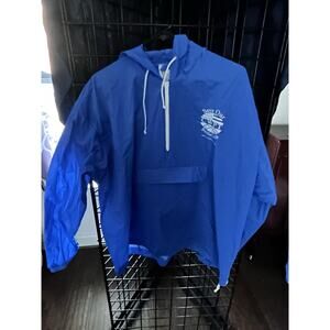 Save‎ Our Battle Fields CWPT Reusable Blue Pullover Rain Jacket
